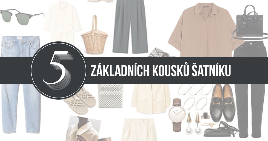 5 základních kousků šatníku